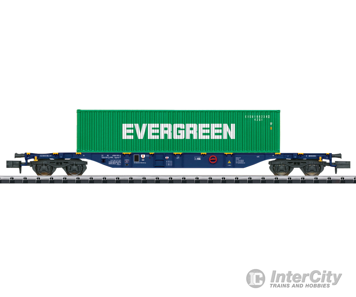 Trix 18560 N Type Sgnss Container Transport Car European Freight Cars