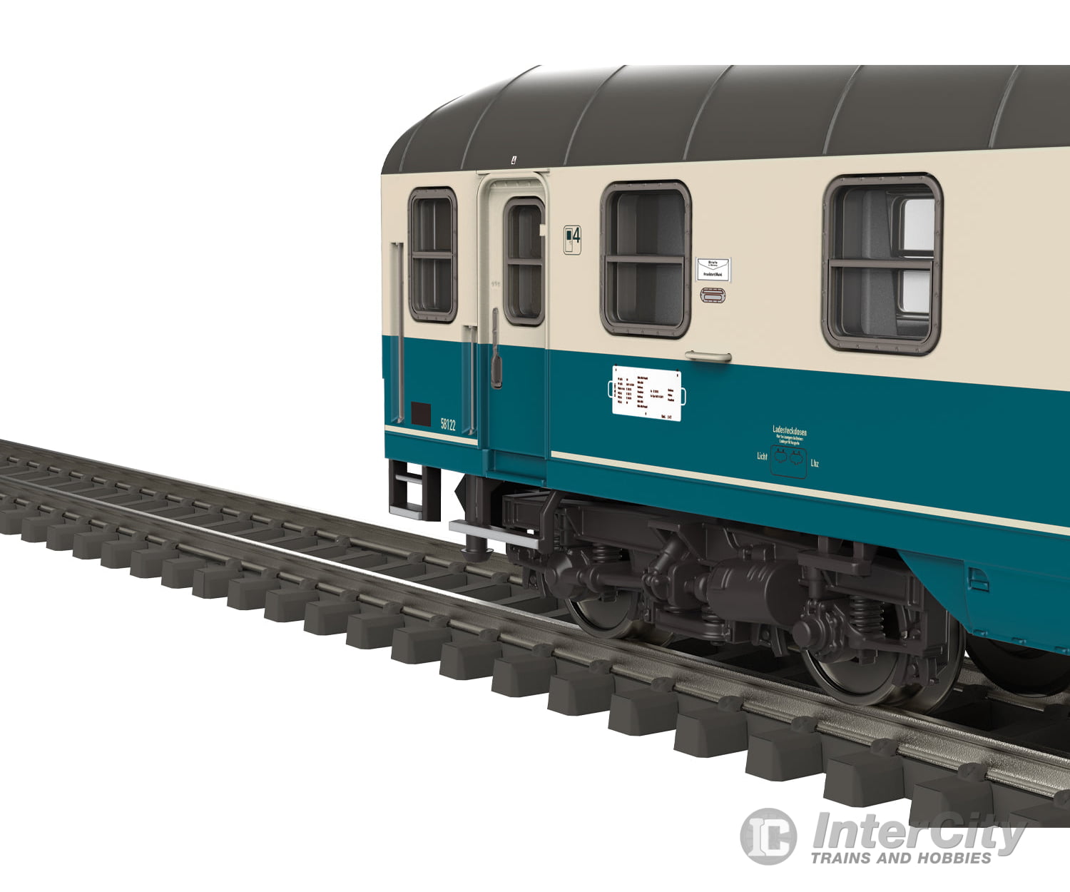 Trix 18580 N ’Deutsche Bundespost’ Mail Car European Freight Cars