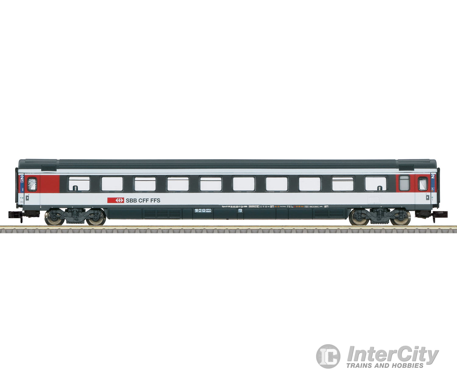 Trix 18621 N SBB-CFF-FFS Express Train Passenger Car European Passenger Cars