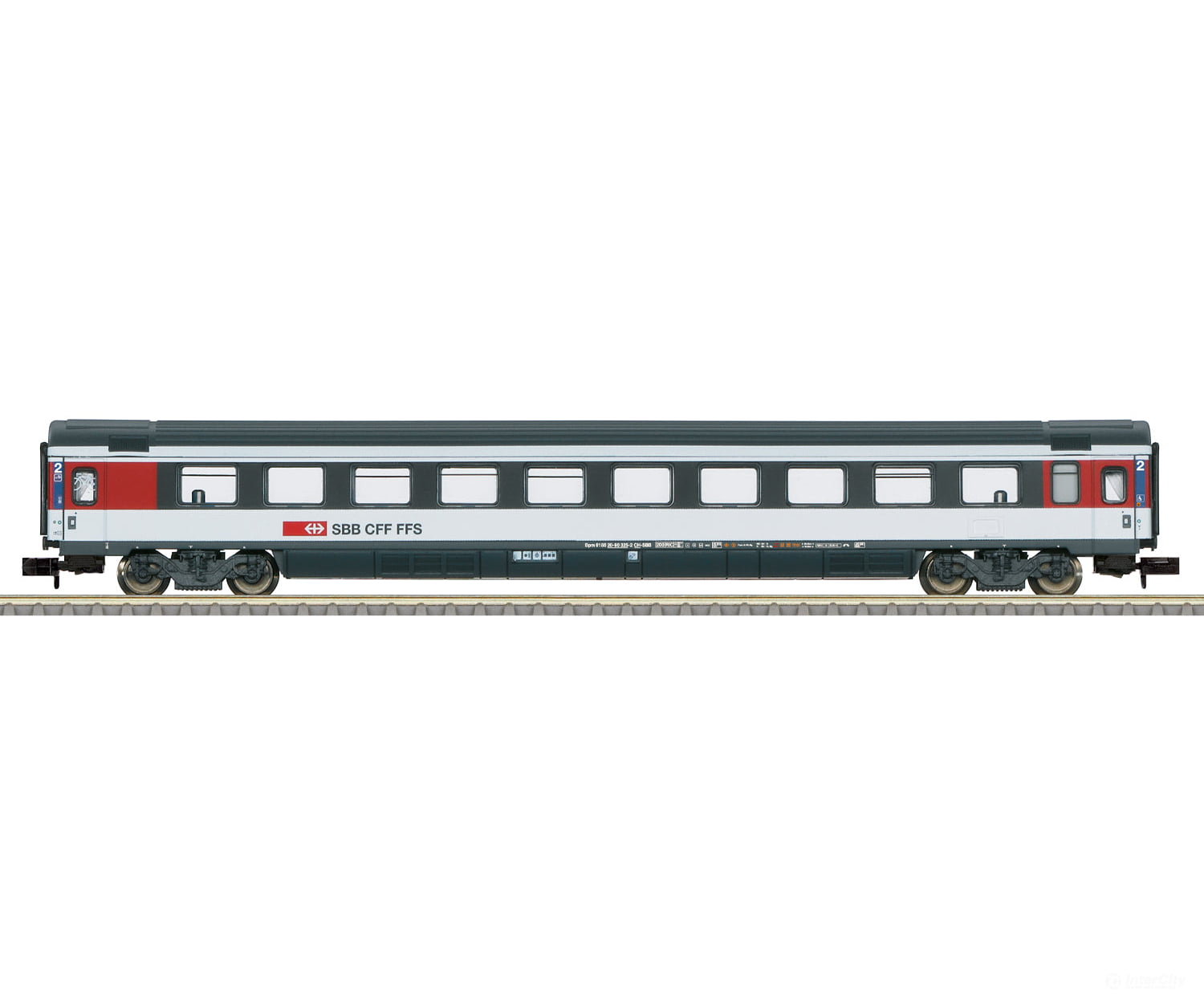 Trix 18621 N SBB-CFF-FFS Express Train Passenger Car European Passenger Cars