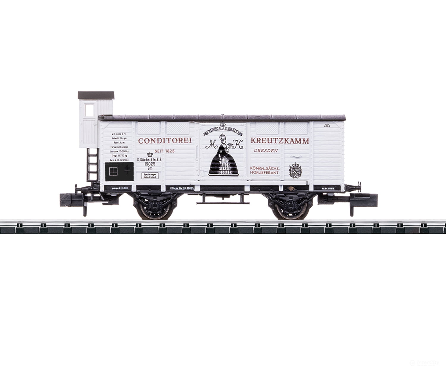 Trix 18993 N Boxcar ’Kreutzkamm’ European Freight Cars
