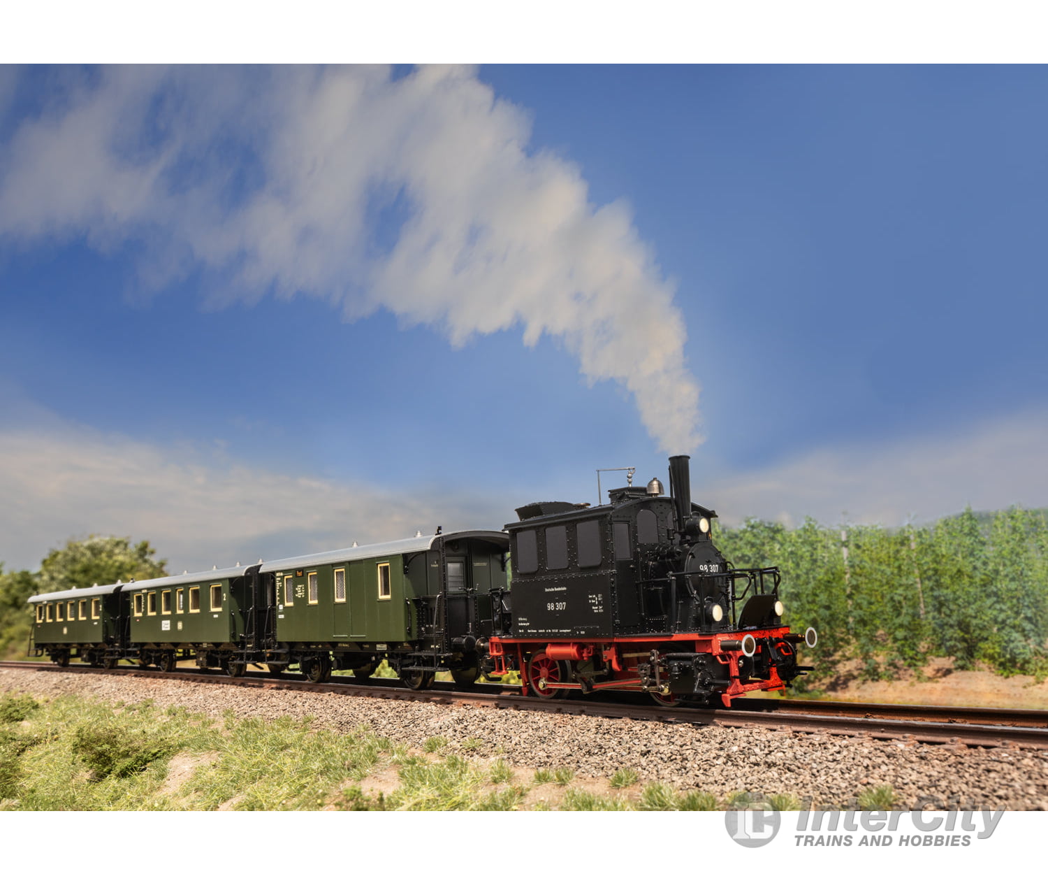 Trix 21229 HO DB ’Spalter Bockl’ Train Set MFX DCC/Sound (MHI Exclusive Item) European Locomotives