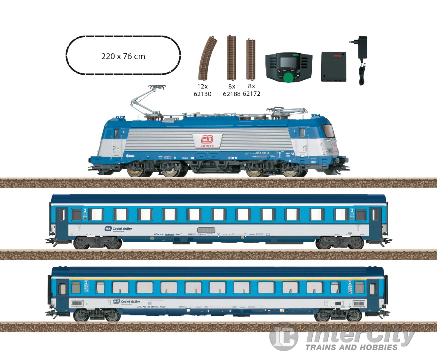 Trix 21505 Ho Cd Passenger Train Starter Set & Sets