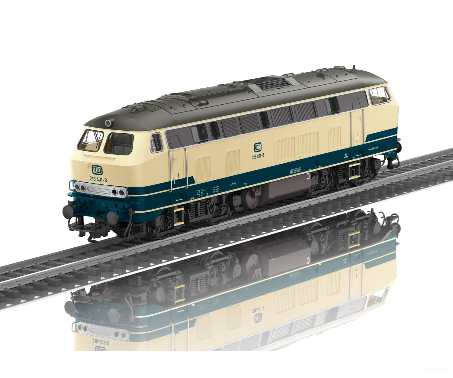 Trix 22431 Ho Db Class 218 Diesel Locomotive European Locomotives