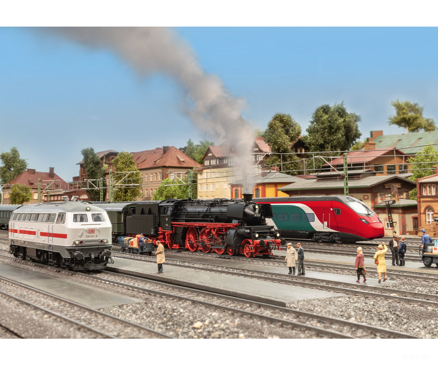 Trix 22662 Ho Class 218 Diesel Locomotive European Locomotives
