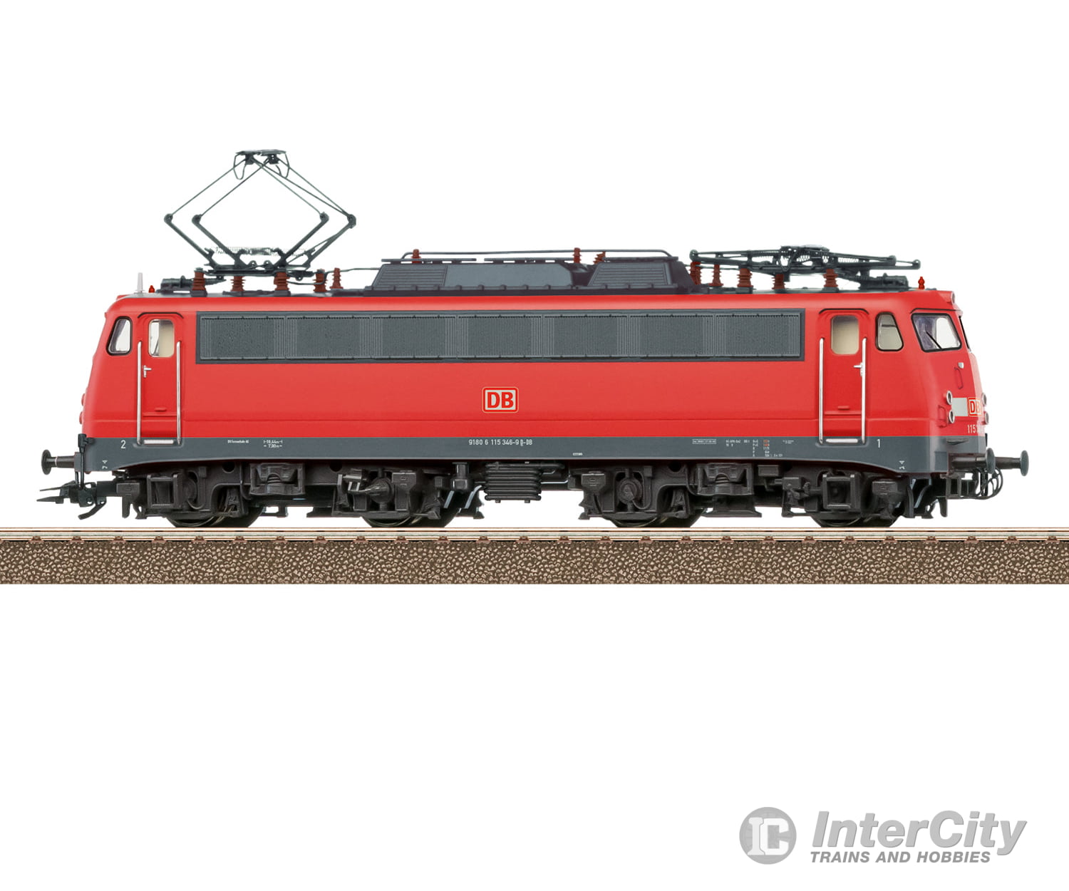 Trix 22789 HO Class 115 Electric Locomotive MFX DCC/Sound European Locomotives