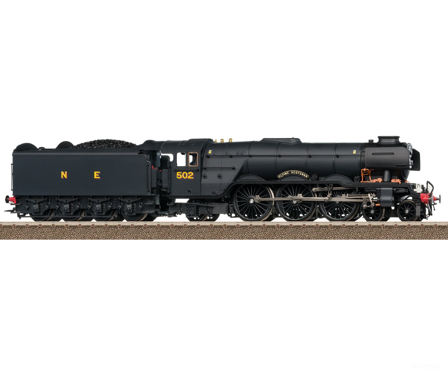 Trix 22885 Ho Class A3 ’Flying Scotsman’ Steam Locomotive Mfx Dcc/Sound European Locomotives