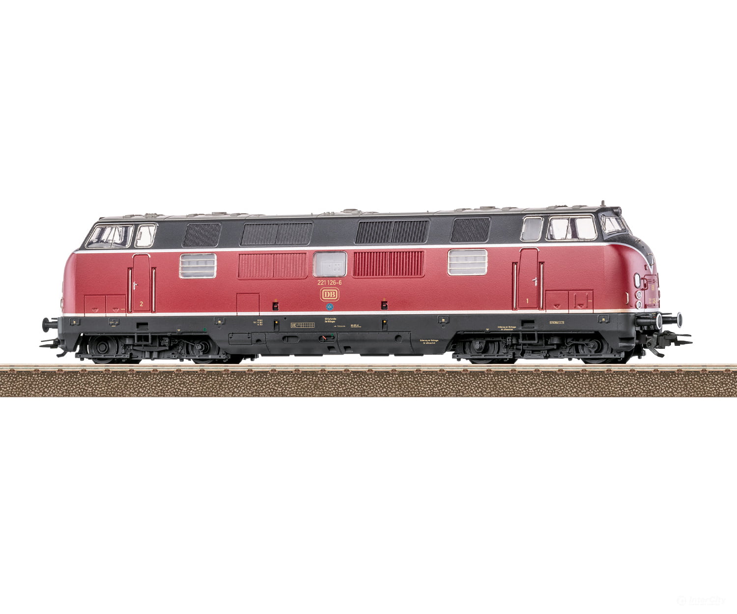 Trix 22990 HO DB Class 221 Diesel Locomotive MFX DCC/Sound European Locomotives