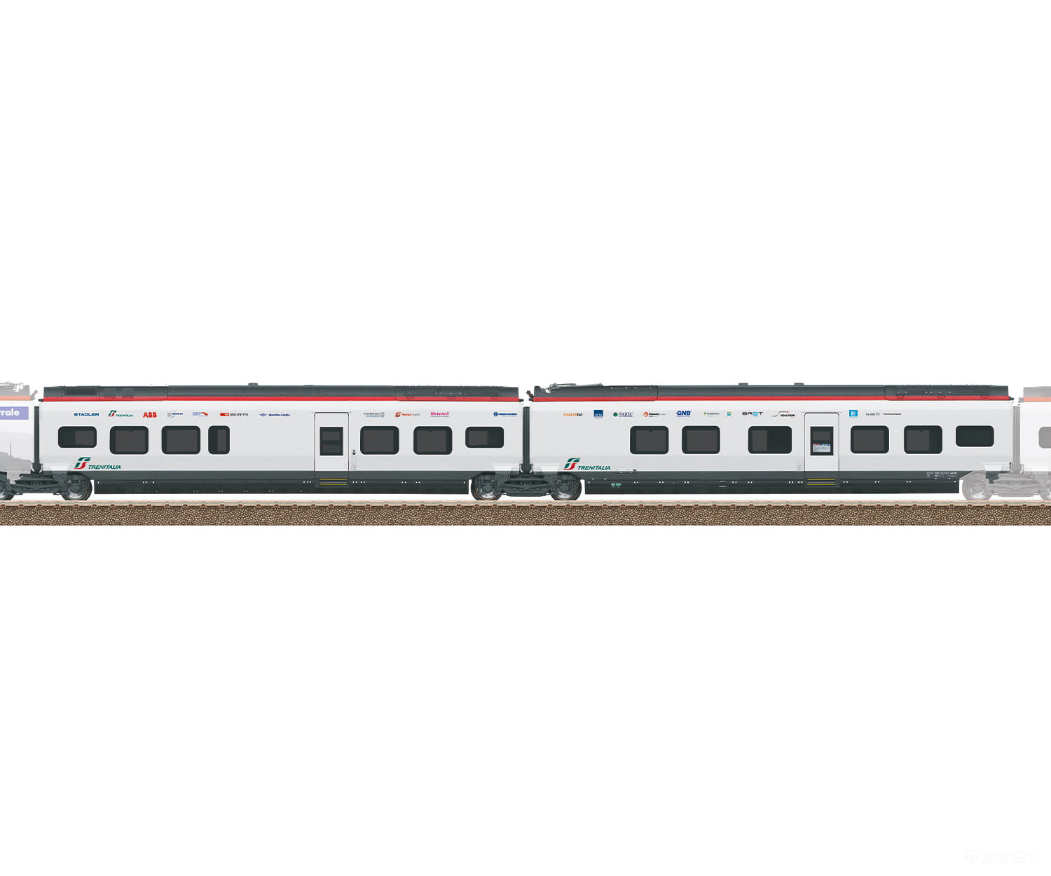 Trix 23284 Ho Add-On Car Set 1 For The Class Rabe 501 Giruno European Locomotives