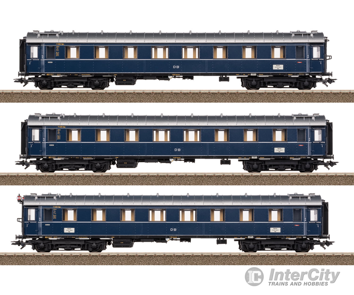 Trix 23628 HO DB ’Dom Pfeil’ / ’Cathedral Arrow’ Passenger Car Set (MHI Exclusive Item) European Passenger Cars