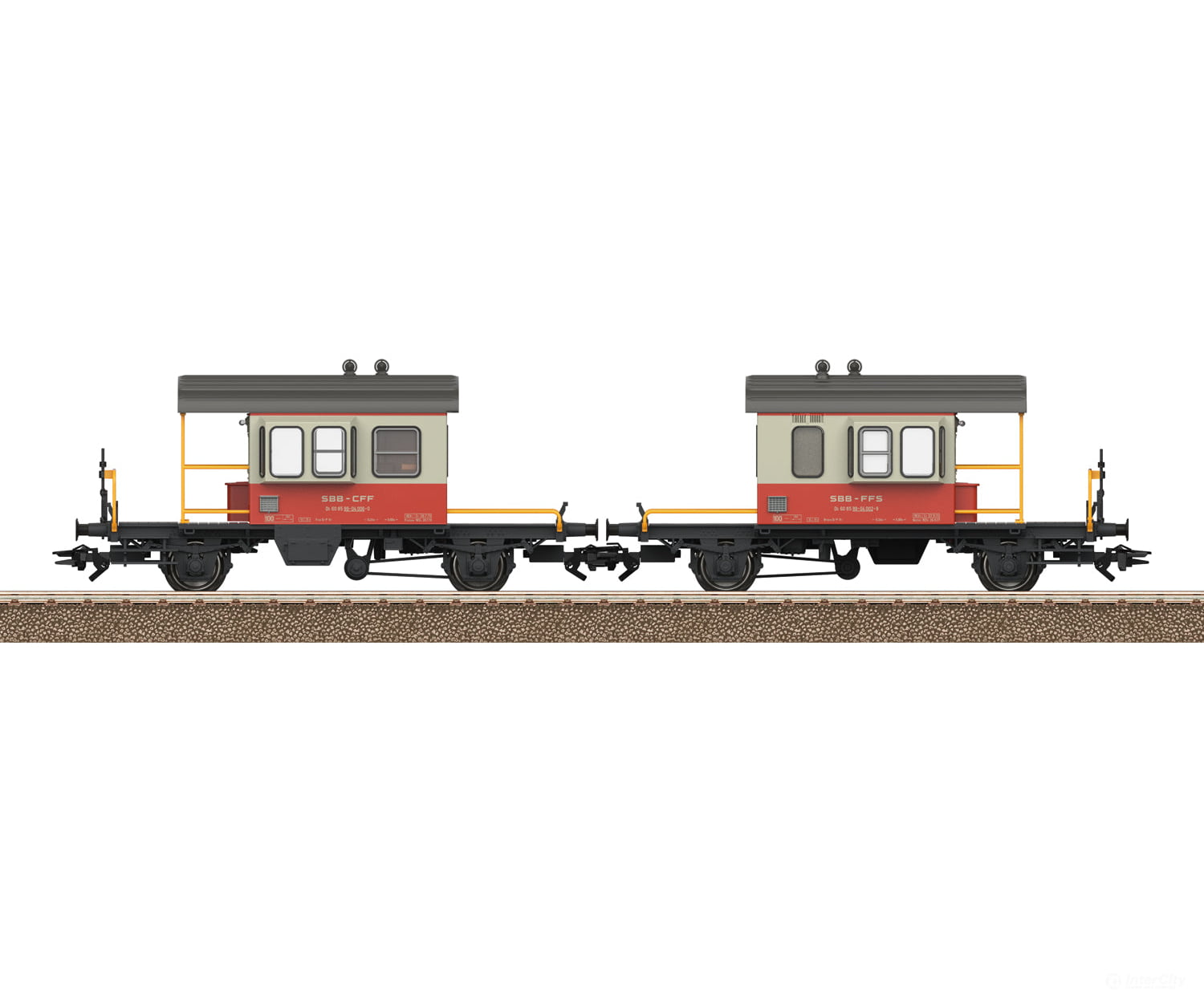 Trix 24650 Ho Sbb-Cff-Ffs Swiss Express ’Sputnik’ Coupling Car Set European Freight Cars