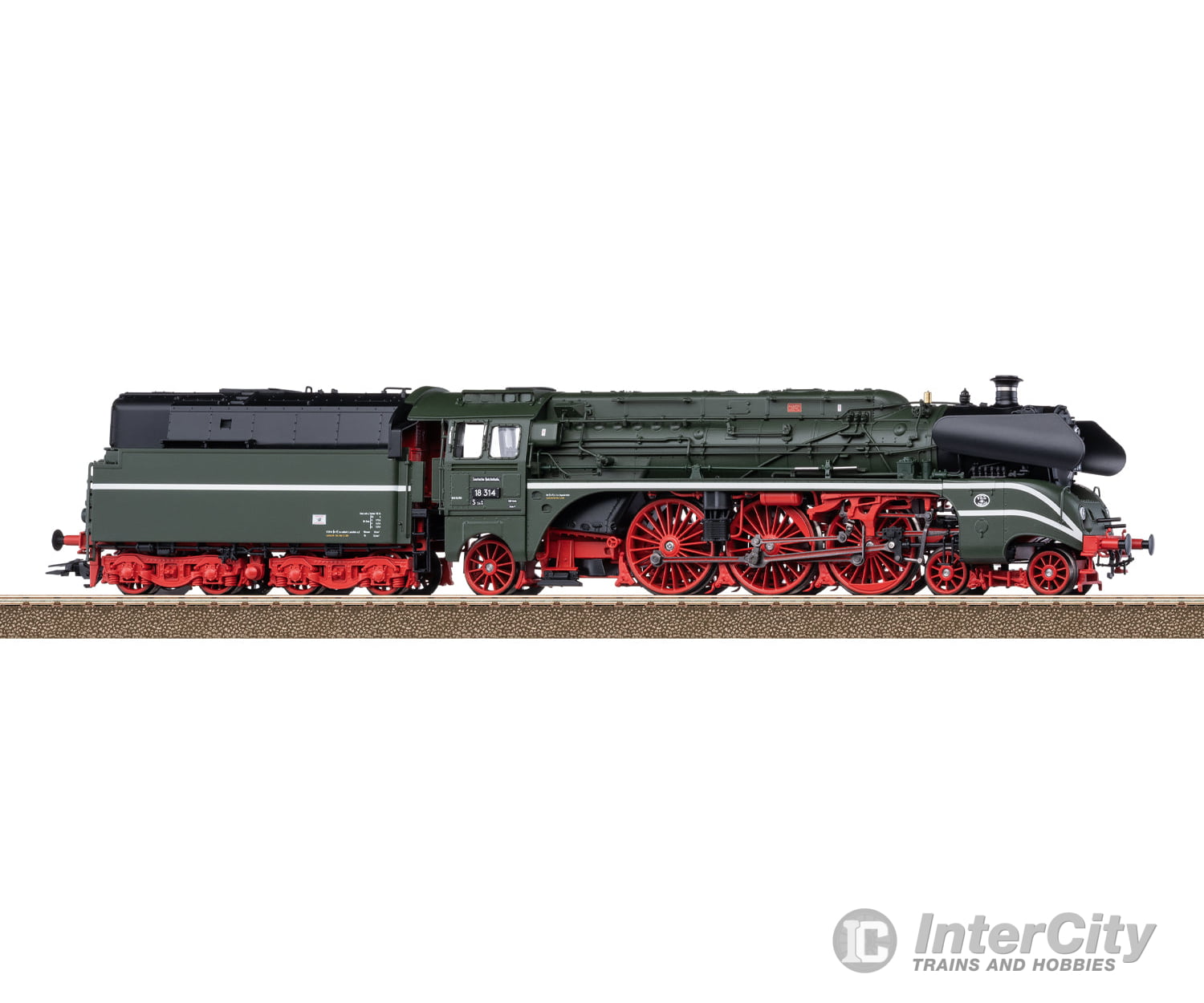 Trix 25029 HO DR Class 18.3 Steam Locomotive MFX DCC European Locomotives