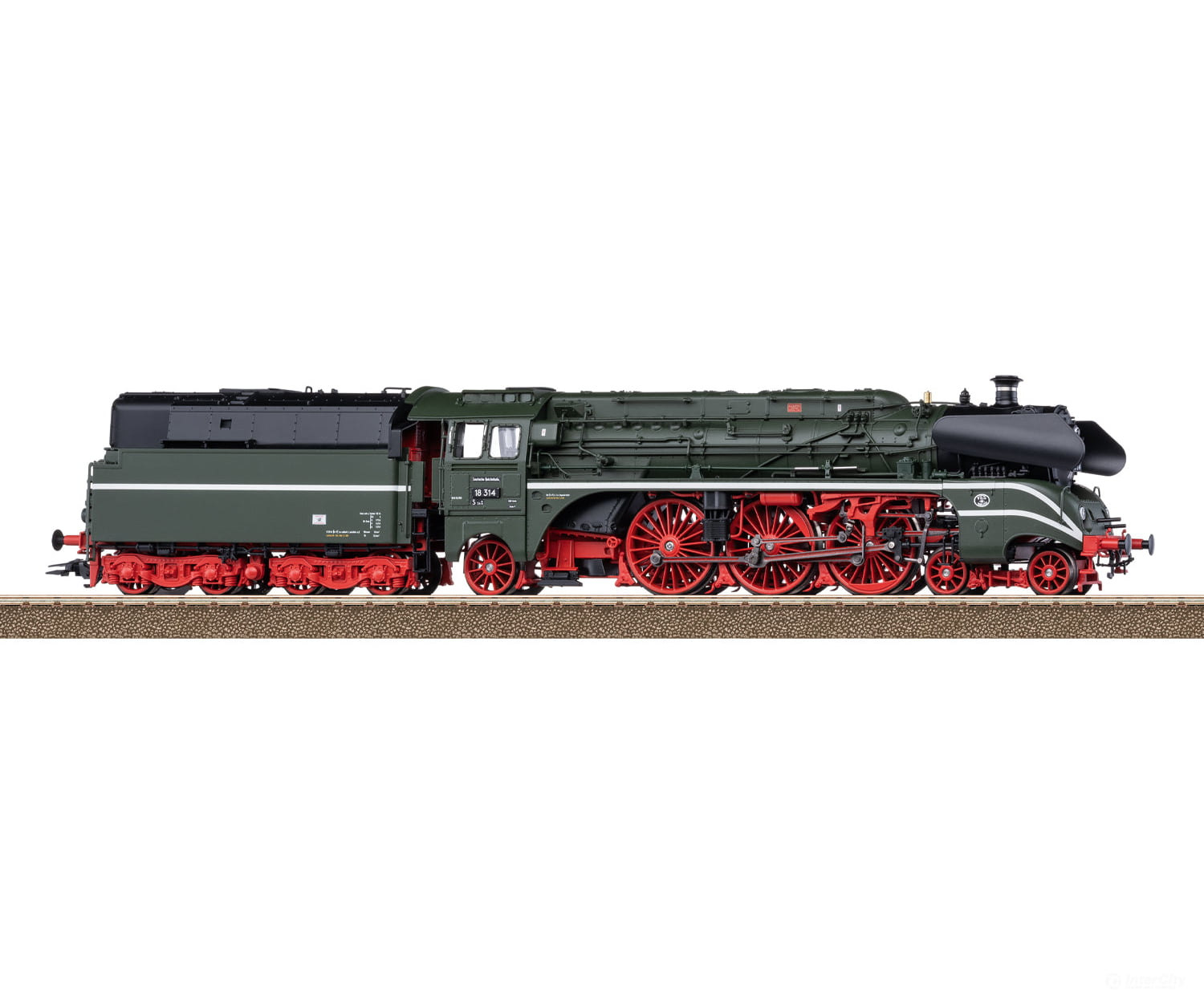 Trix 25029 HO DR Class 18.3 Steam Locomotive MFX DCC European Locomotives