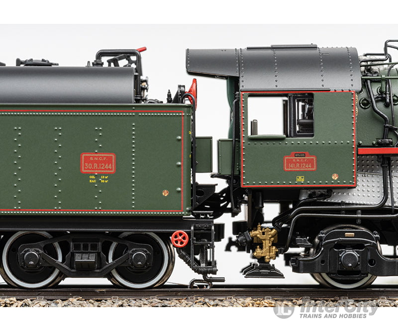 Trix 25141 Ho Sncf Class 141.R Steam Locomotive. Road Number 1244 Mfx Dcc/Sound - 2024 Surprise