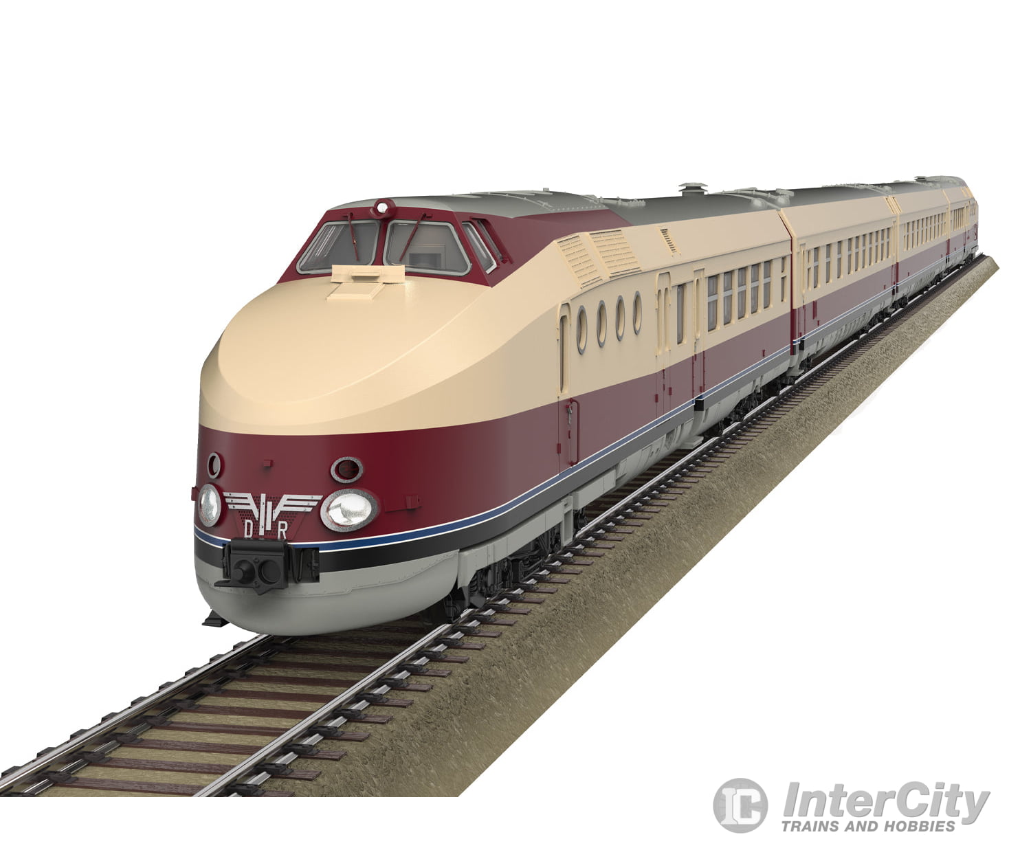 Trix 25175 HO DR Class VT 18.16 Diesel Express Powered Rail Car Train MFX DCC/Sound European Locomotives