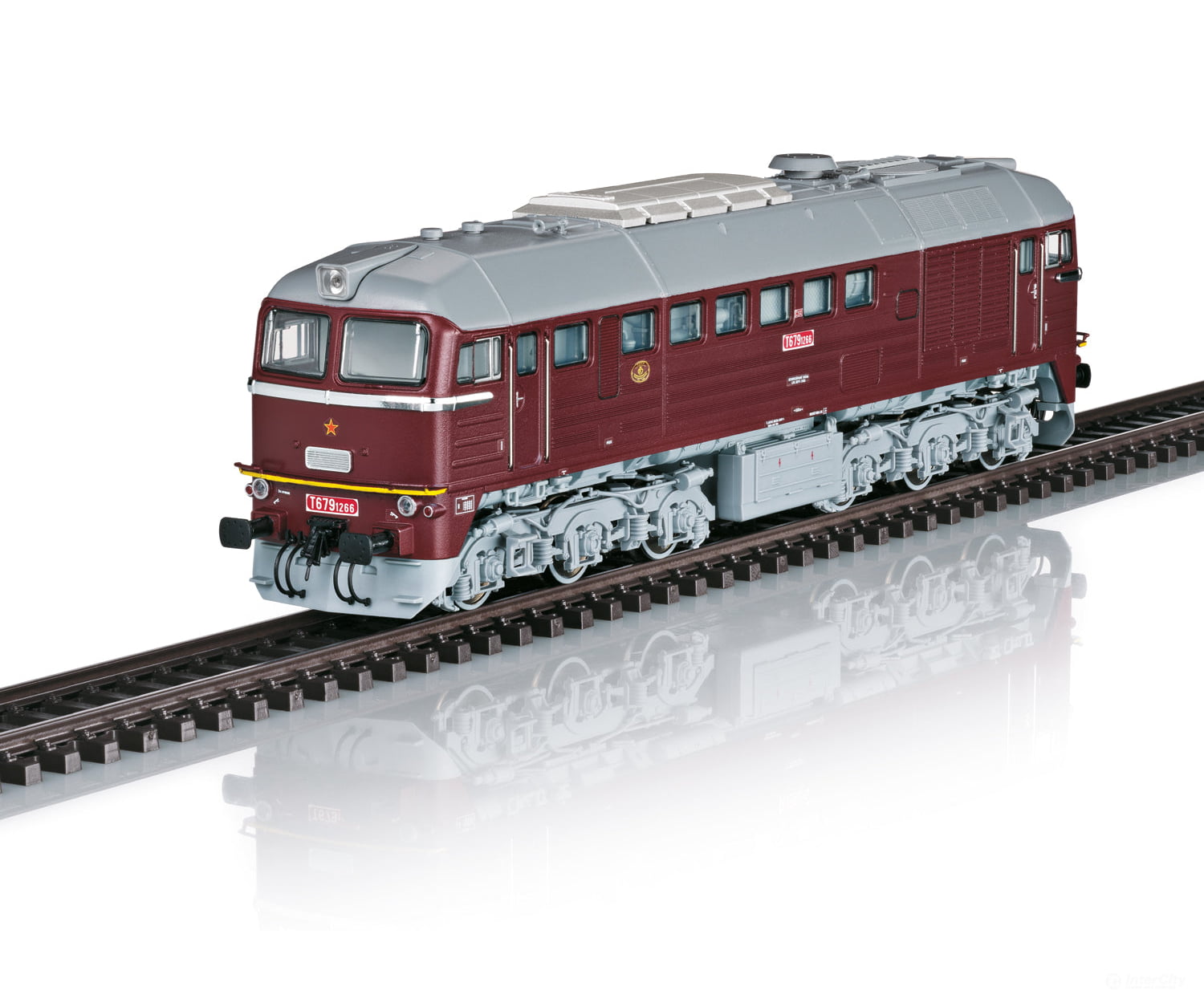 Trix 25202 Ho Diesel Locomotive Road Number T 679.1266 European Locomotives