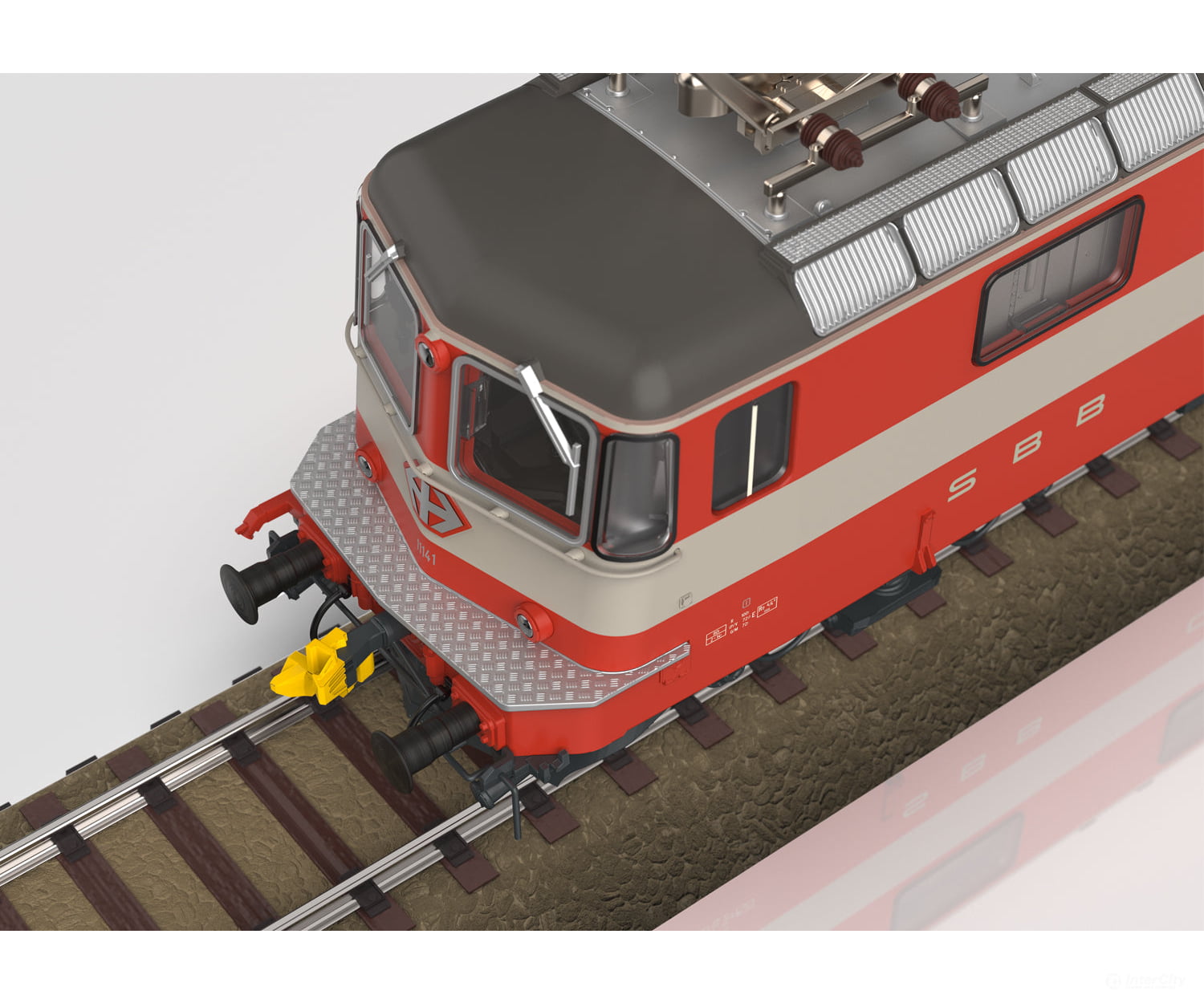 Trix 25420 Ho Sbb-Cff-Ffs Class Re 4/4 Ii Electric Locomotive 1St Production Run Mfx Dcc/Sound