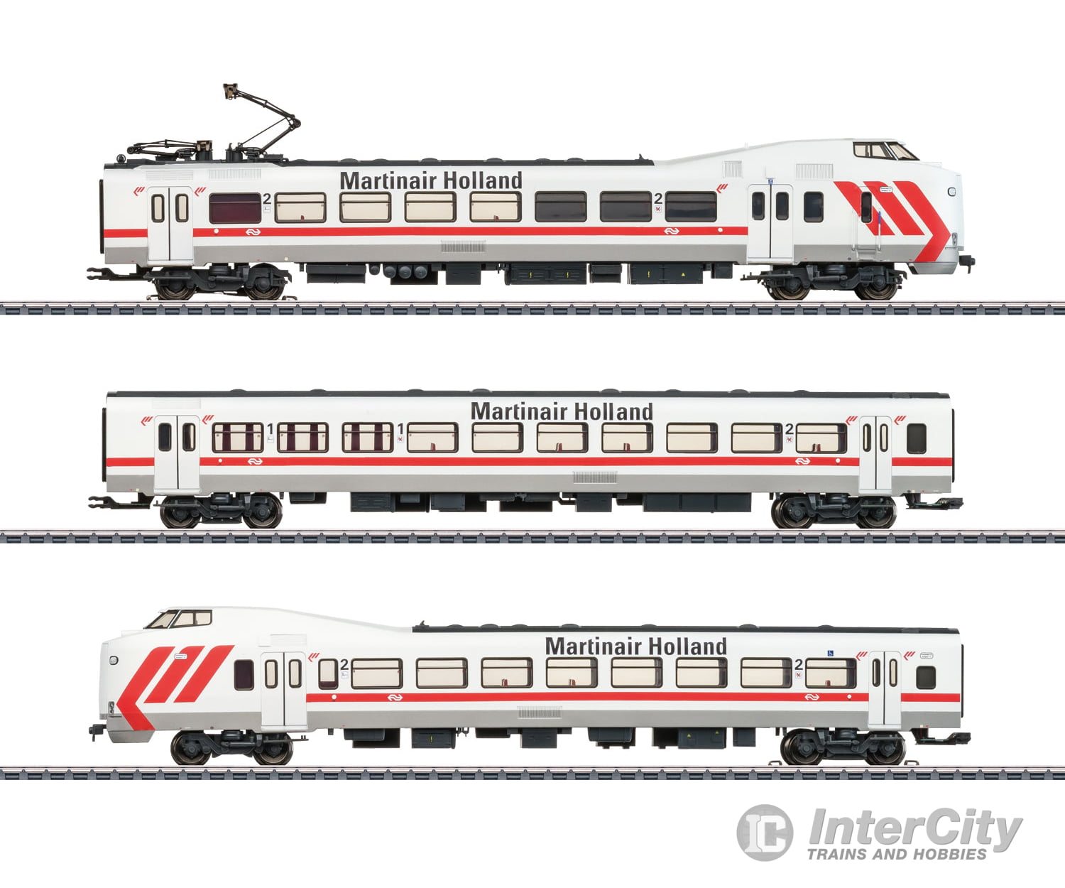 Trix 25426 Ho Class Icm-1 ’Koploper’ Electric Rail Car Train European Locomotives
