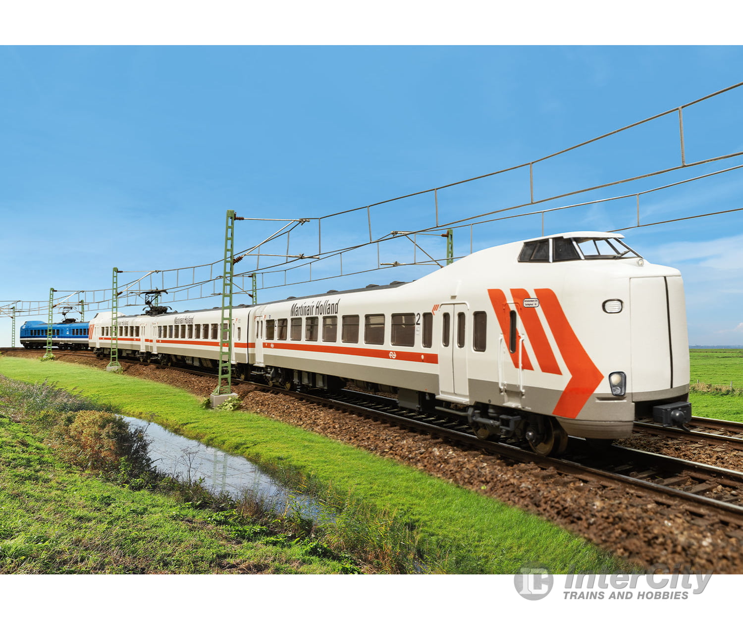 Trix 25426 Ho Class Icm-1 ’Koploper’ Electric Rail Car Train European Locomotives