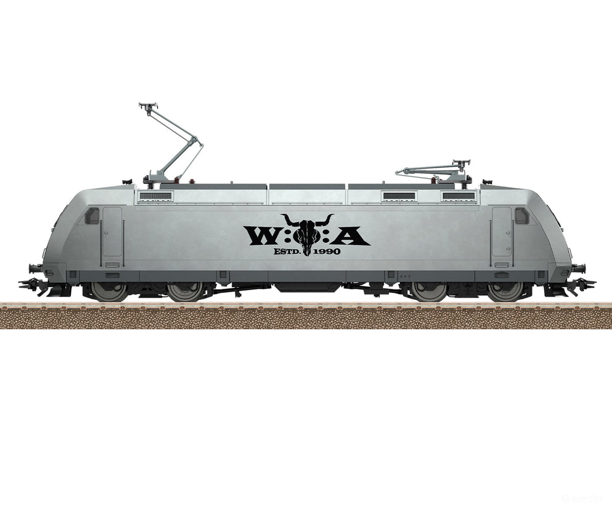 Trix 25475 HO Class 101 Electric Locomotive Raw Metal Edition MFX DCC/Sound - European Locomotives