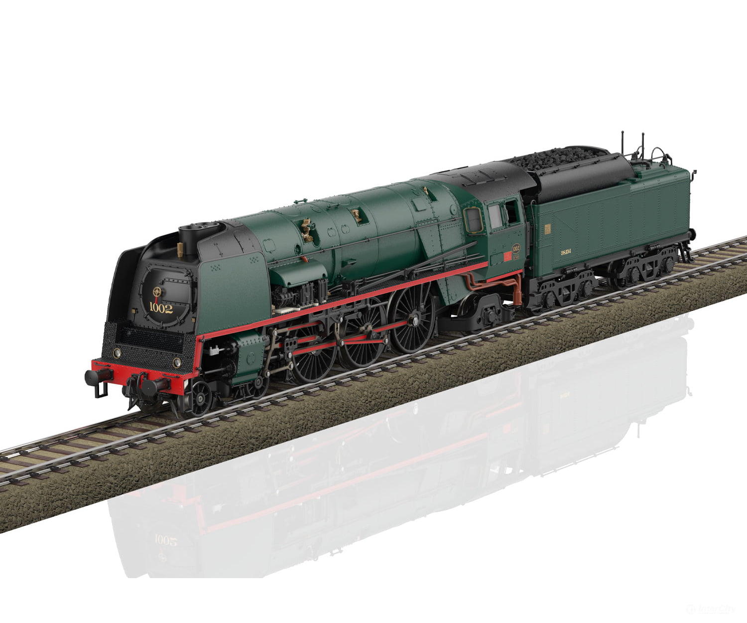 Trix 25481 HO SNCB Class 1 Steam Locomotive MFX DCC/Sound European Locomotives