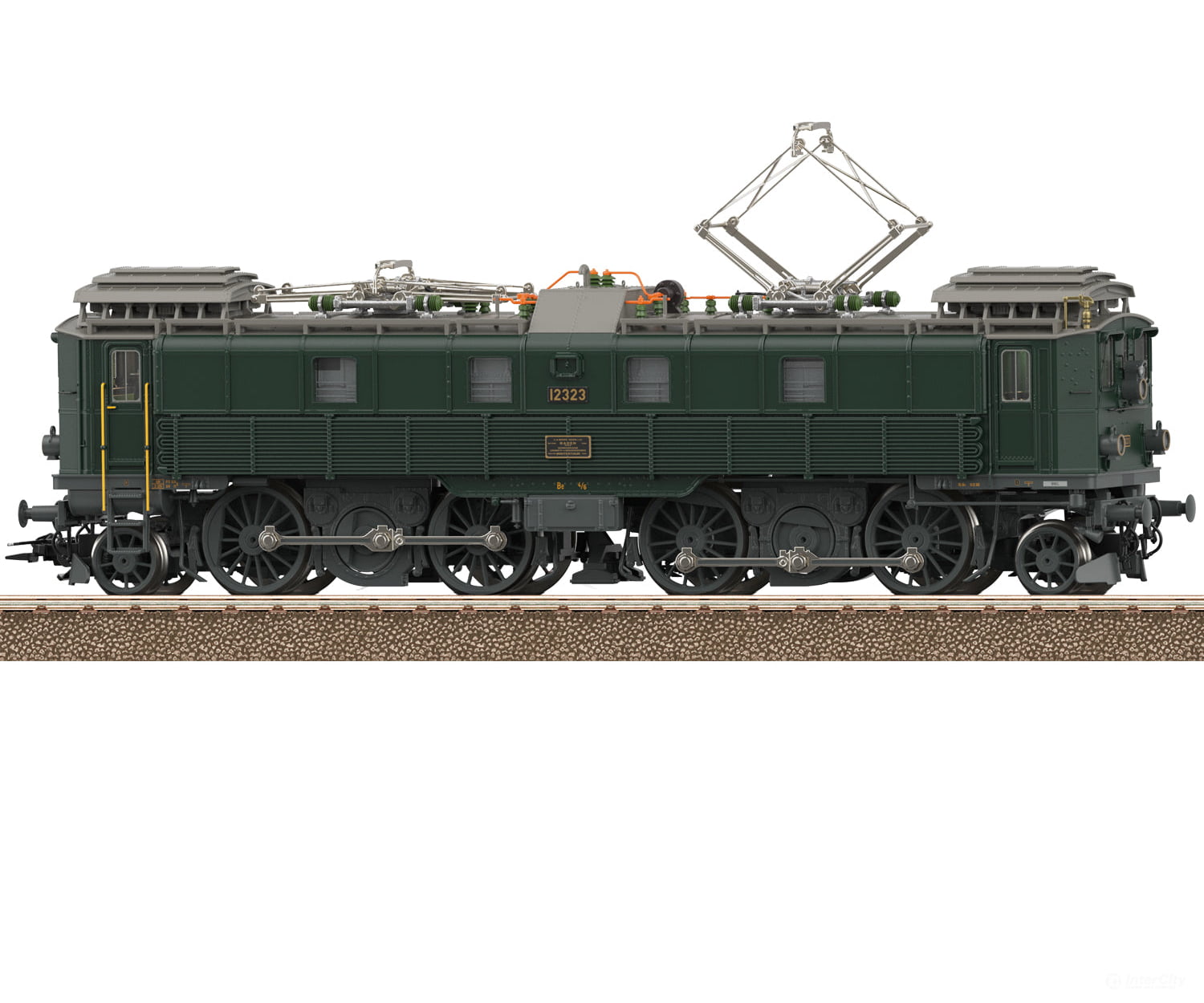 Trix 25513 HO SBB-CFF-FFS Class Be 4/6 Electric Locomotive MFX DCC/Sound - European Locomotives