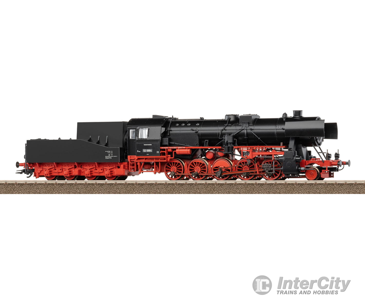 Trix 25535 HO DB Class 52 Steam Locomotive MFX DCC/Sound European Locomotives