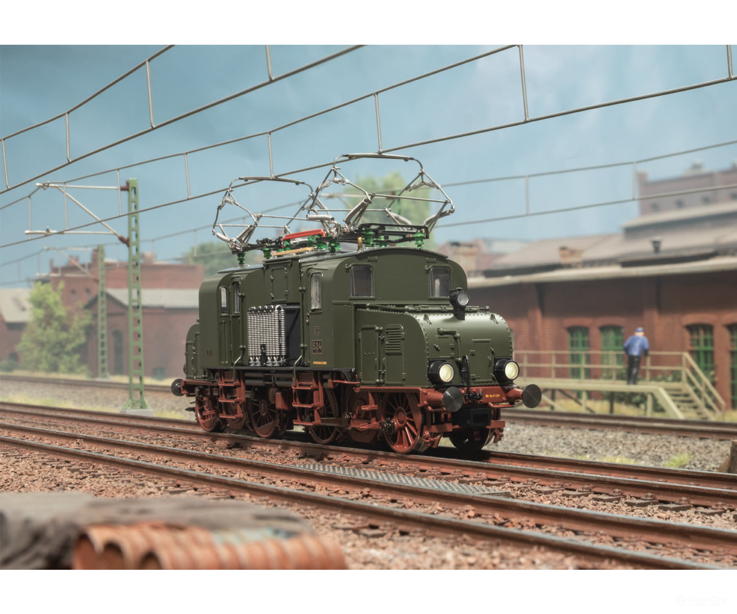Trix 25772 HO DR Class EG 524 Electric Locomotive MFX DCC/Sound - European Locomotives
