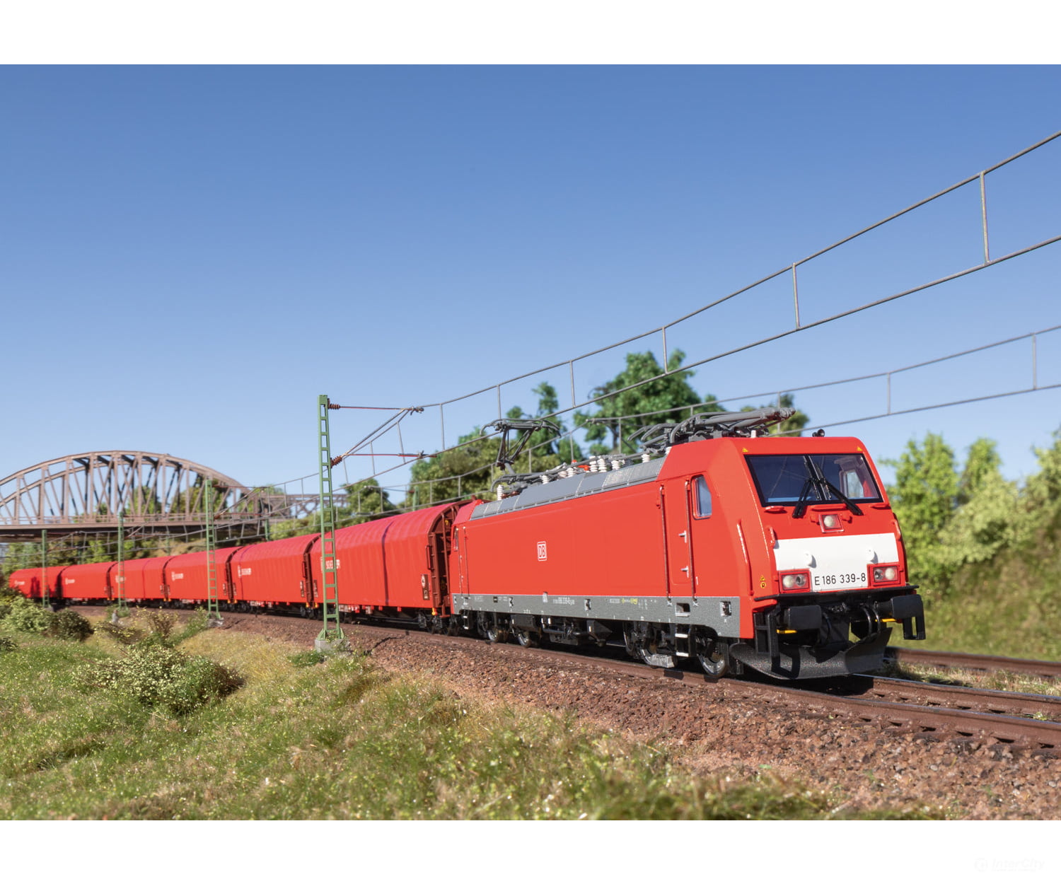 Trix 25800 Ho Db Ag Class 186 Electric Locomotive Mfx Dcc/Sound European Locomotives