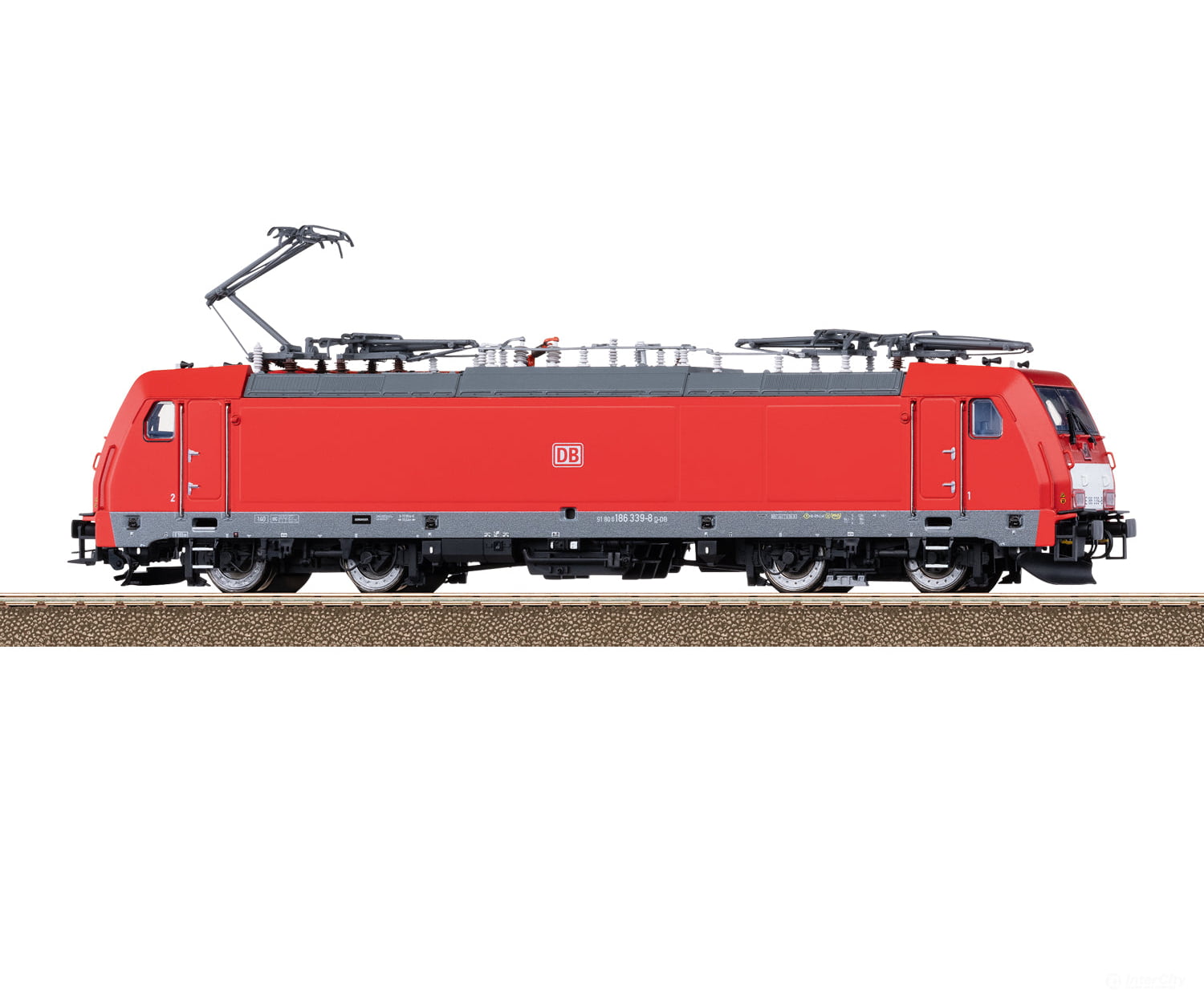 Trix 25800 Ho Db Ag Class 186 Electric Locomotive Mfx Dcc/Sound European Locomotives