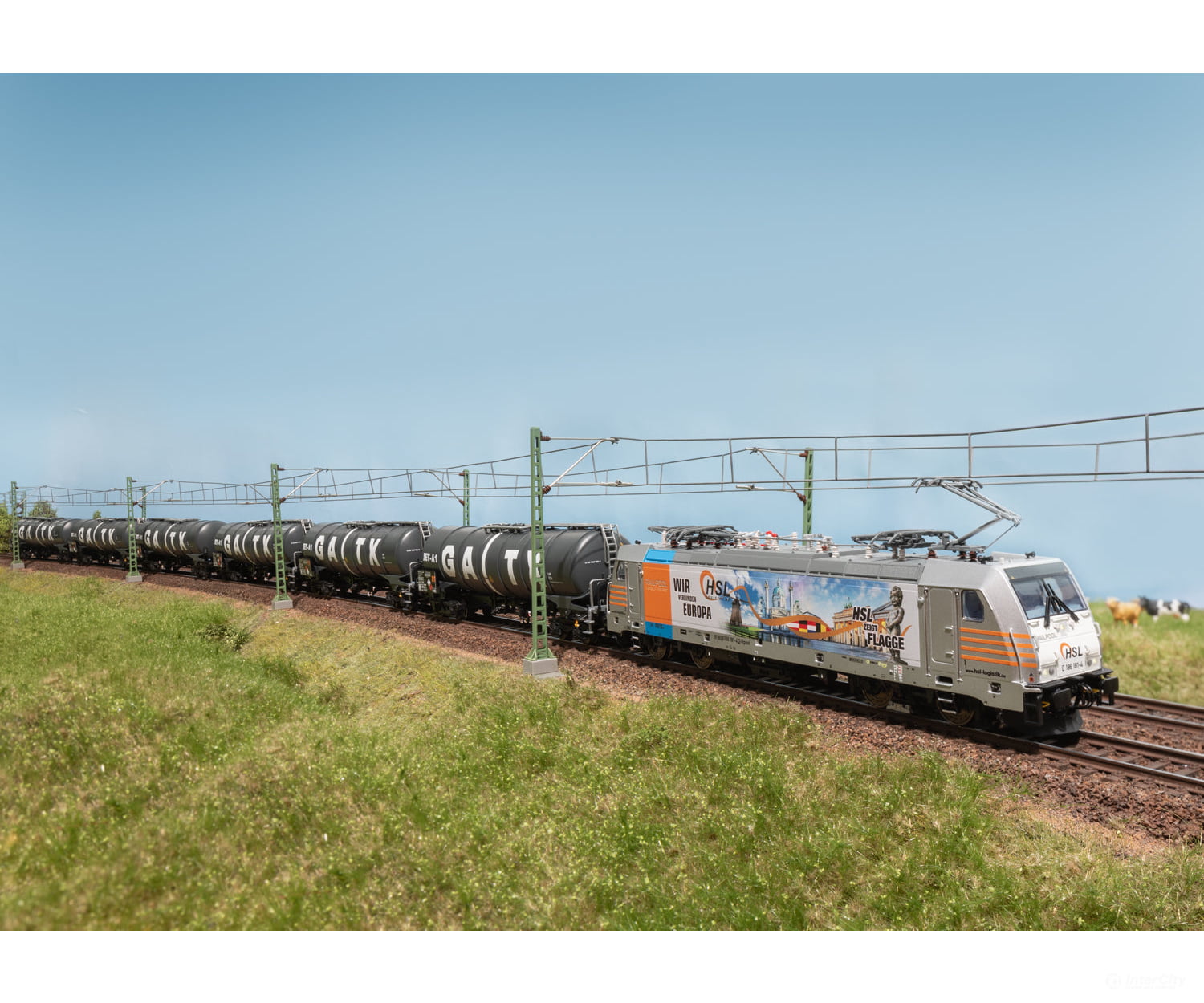 Trix 25803 Ho Class 186 Electric Locomotive Mfx Dcc/Sound European Locomotives
