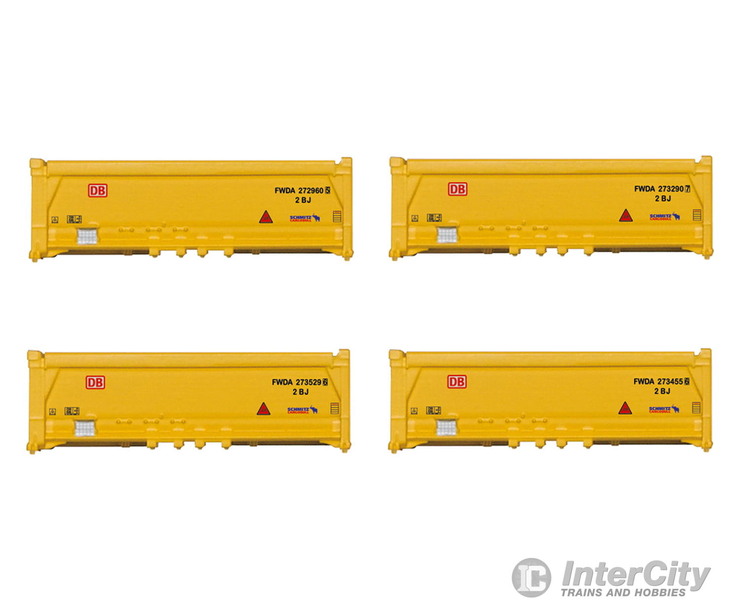 Trix 66581 N DB AG ’Hoppers’ Accessory Set European Freight Cars