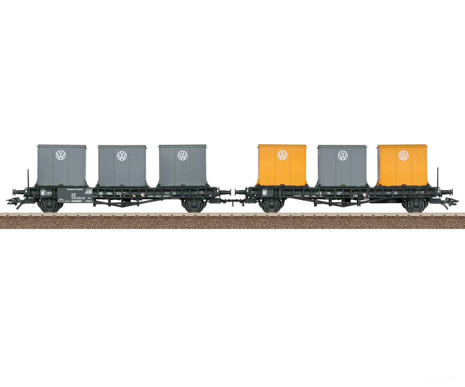 Trix 24161 Type Laabs Container Transport Car - Default Title (IC-TRIX-24161)