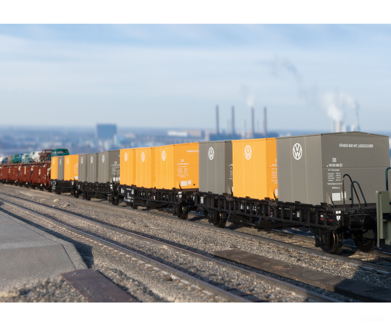 Trix 24161 Type Laabs Container Transport Car - Default Title (IC-TRIX-24161)