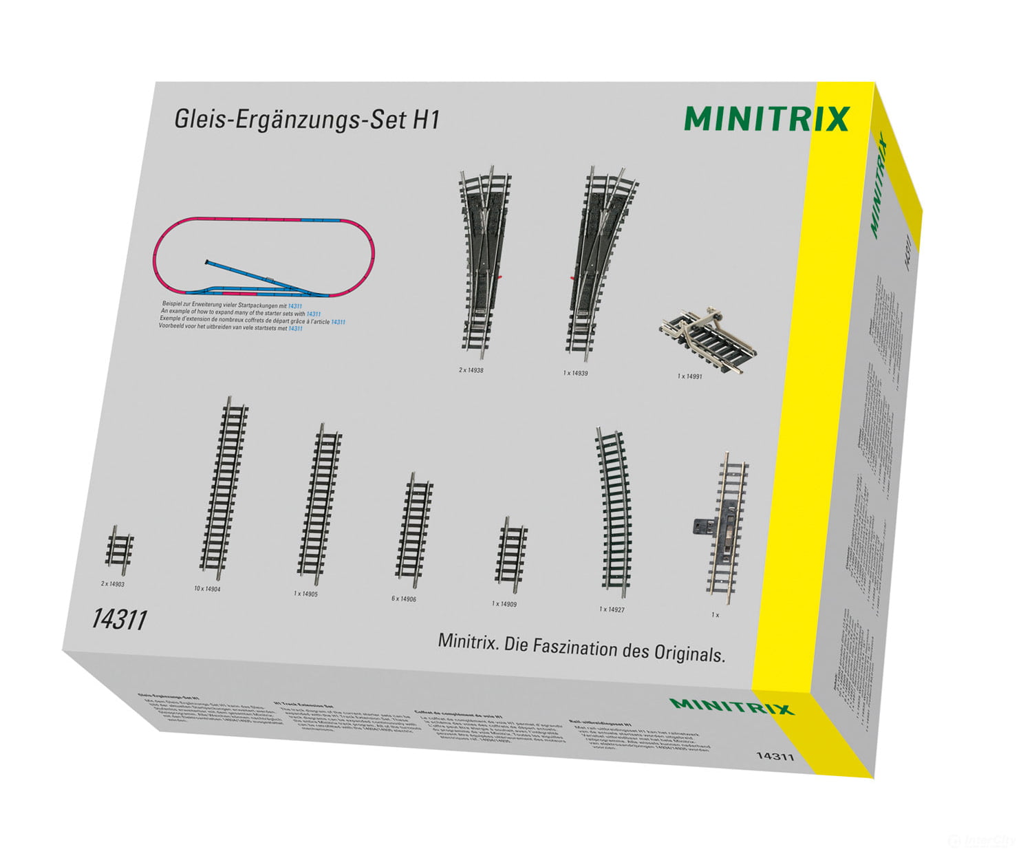 Trix 14311 H1 Track Extension Set - Default Title (IC-TRIX-14311)
