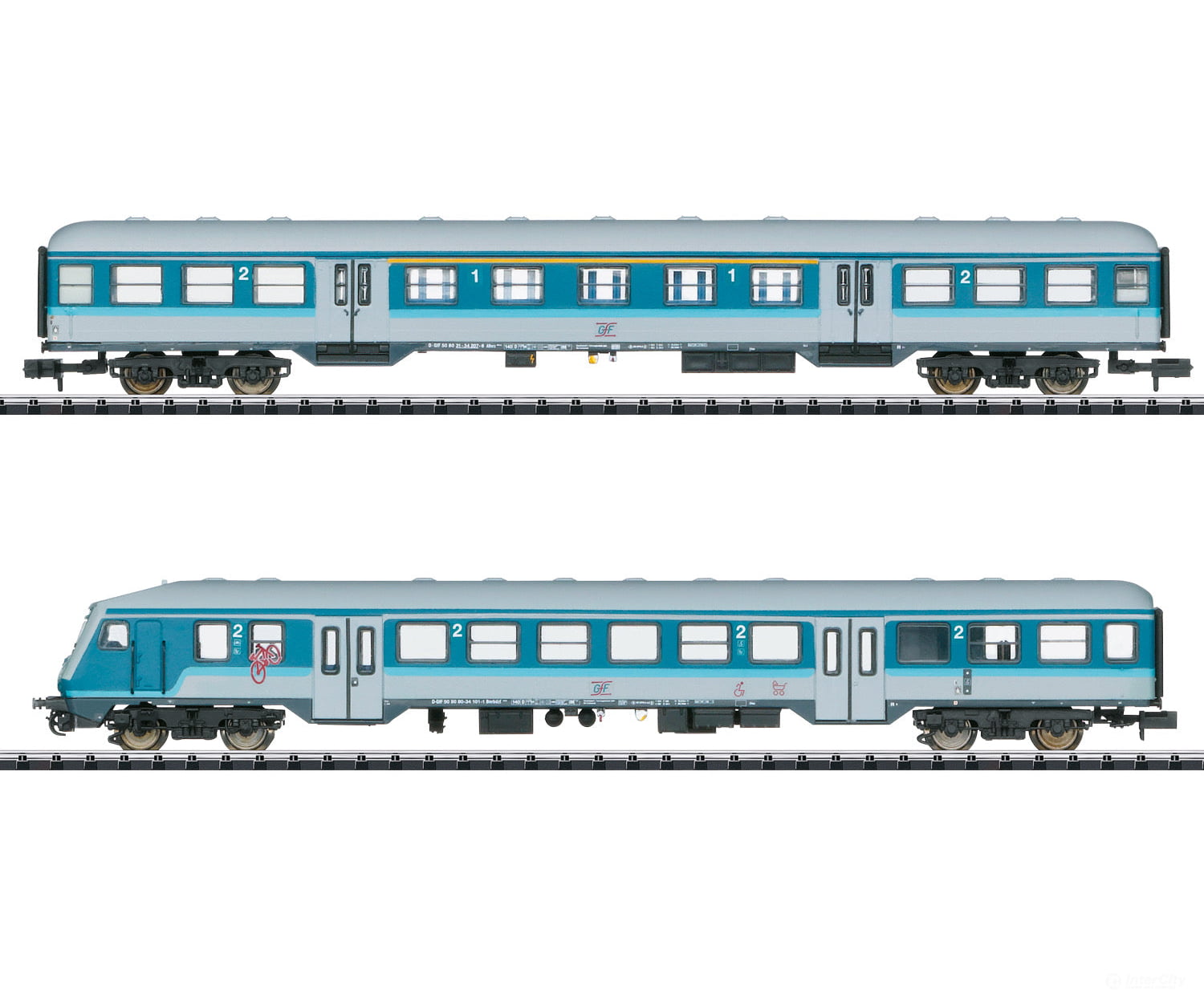 Trix 18262 Blaulinge Car Set - Default Title (IC-TRIX-18262)