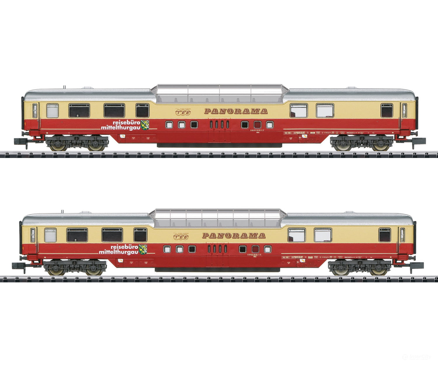 Trix 18712 Special TEE Vista Dome Car Set - Default Title (IC-TRIX-18712)