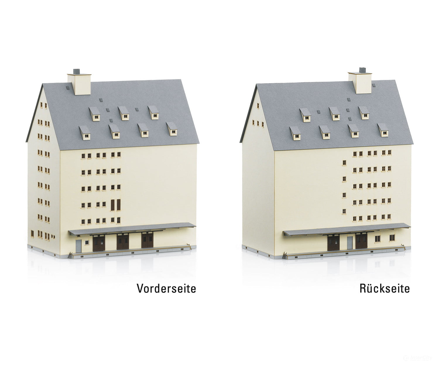 Trix 66329 Eckartshausen Grain Elevator Building Kit - Default Title (IC-TRIX-66329)