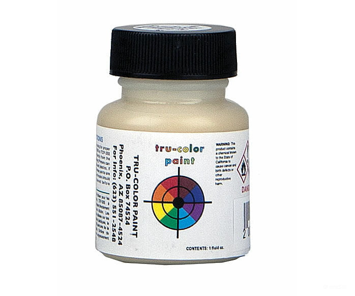 Tru-Color Paint 342 Railroad Color Acrylic Paints - 1Oz 29.6Ml -- Brooklyn & Queens Transit Cream