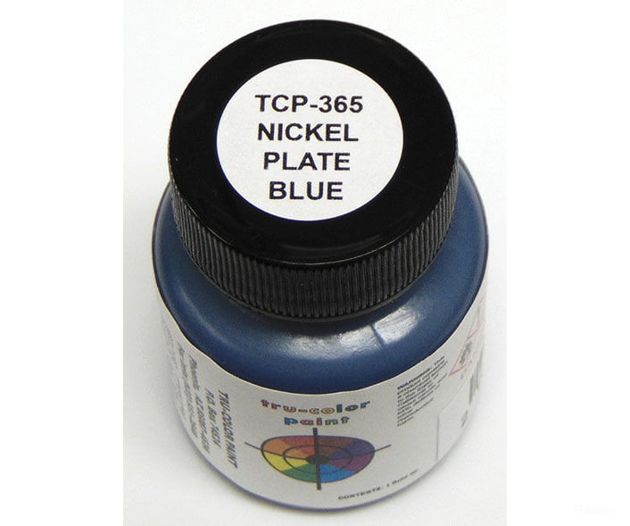 Tru-Color Paint 365 Railroad Color Acrylic Paints - 1Oz 29.6Ml -- Nickel Plate Road Blue