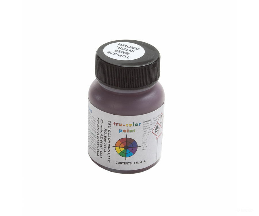 Tru-Color Paint 378 Railroad Color Acrylic Paints - 1Oz 29.6Ml -- Bnsf Railway Intermodal Brown