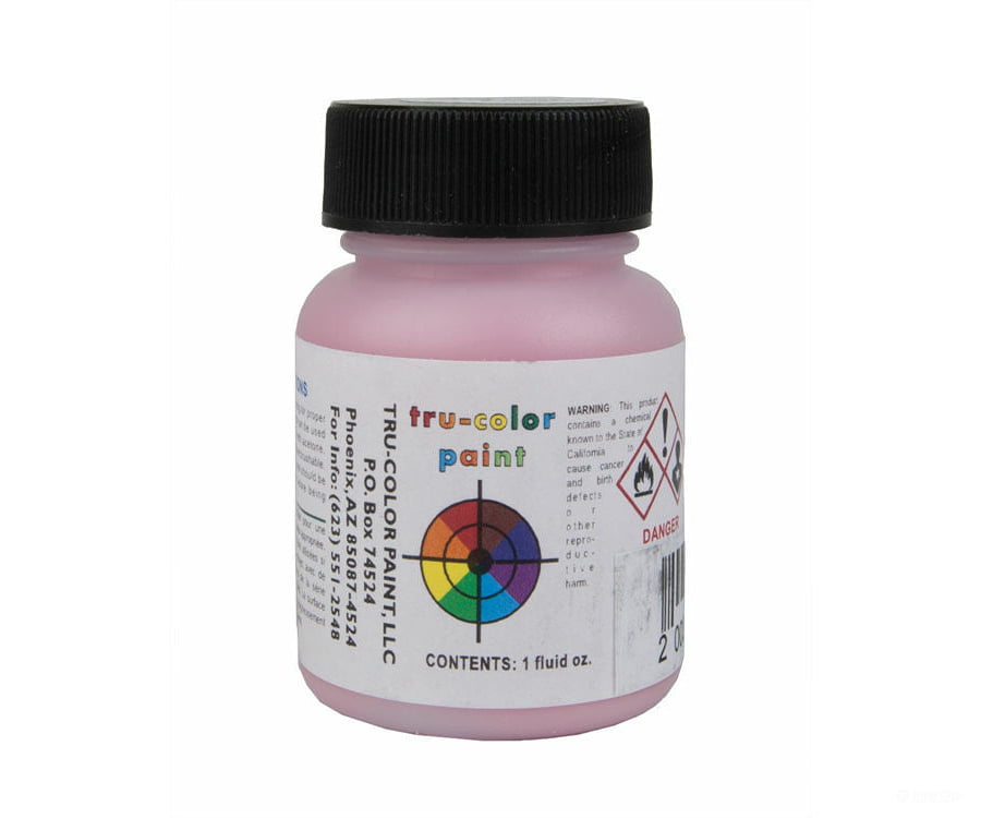 Tru-Color Paint 393 Railroad Color Acrylic Paints - 1Oz 29.6Ml -- One Container Pink