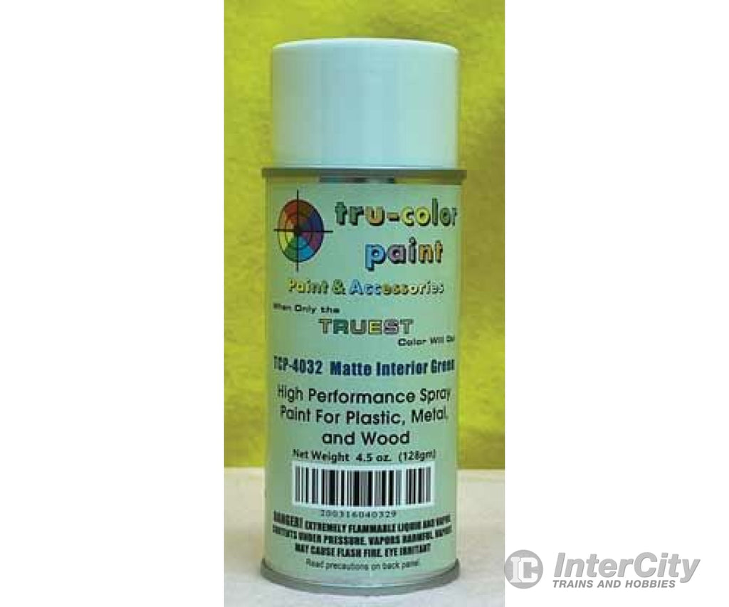 Tru-Color Paint 4032 Aerosol Spray 4.5Oz 135Ml Can -- Ana-611: Interior Green