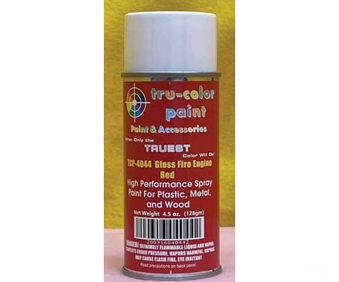 Tru-Color Paint 4044 Aerosol Spray - 4.5Oz 135Ml Can -- Gloss Bright Red