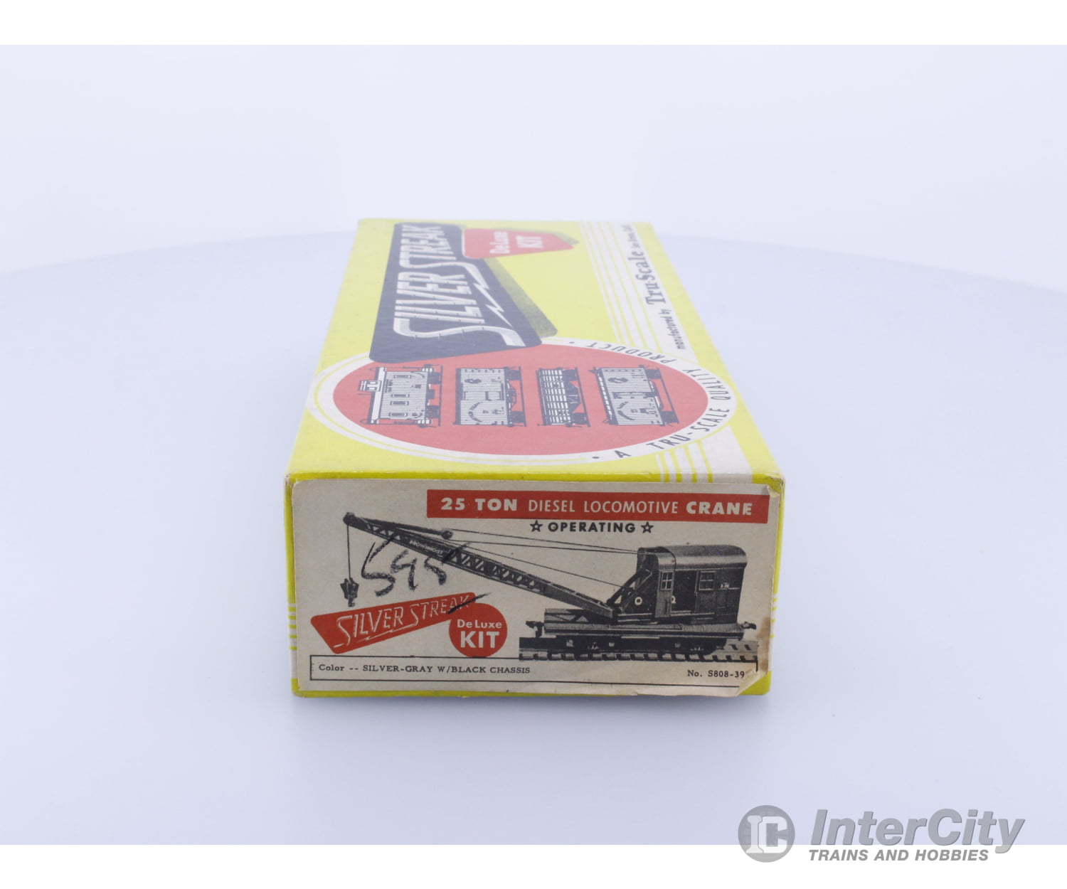 Tru-Scale S808-395 HO 25 Ton Diesel Locomotive Crane Freight Cars