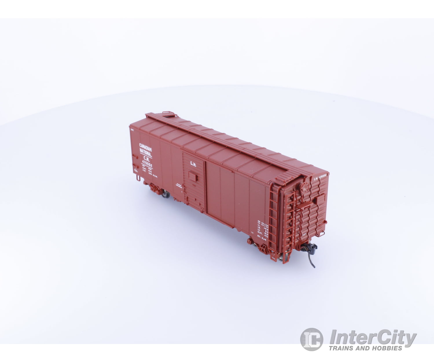 Trueline Trains 300001 HO 40’ Single Door Boxcar Canadian National (CN) 475552 Freight Cars