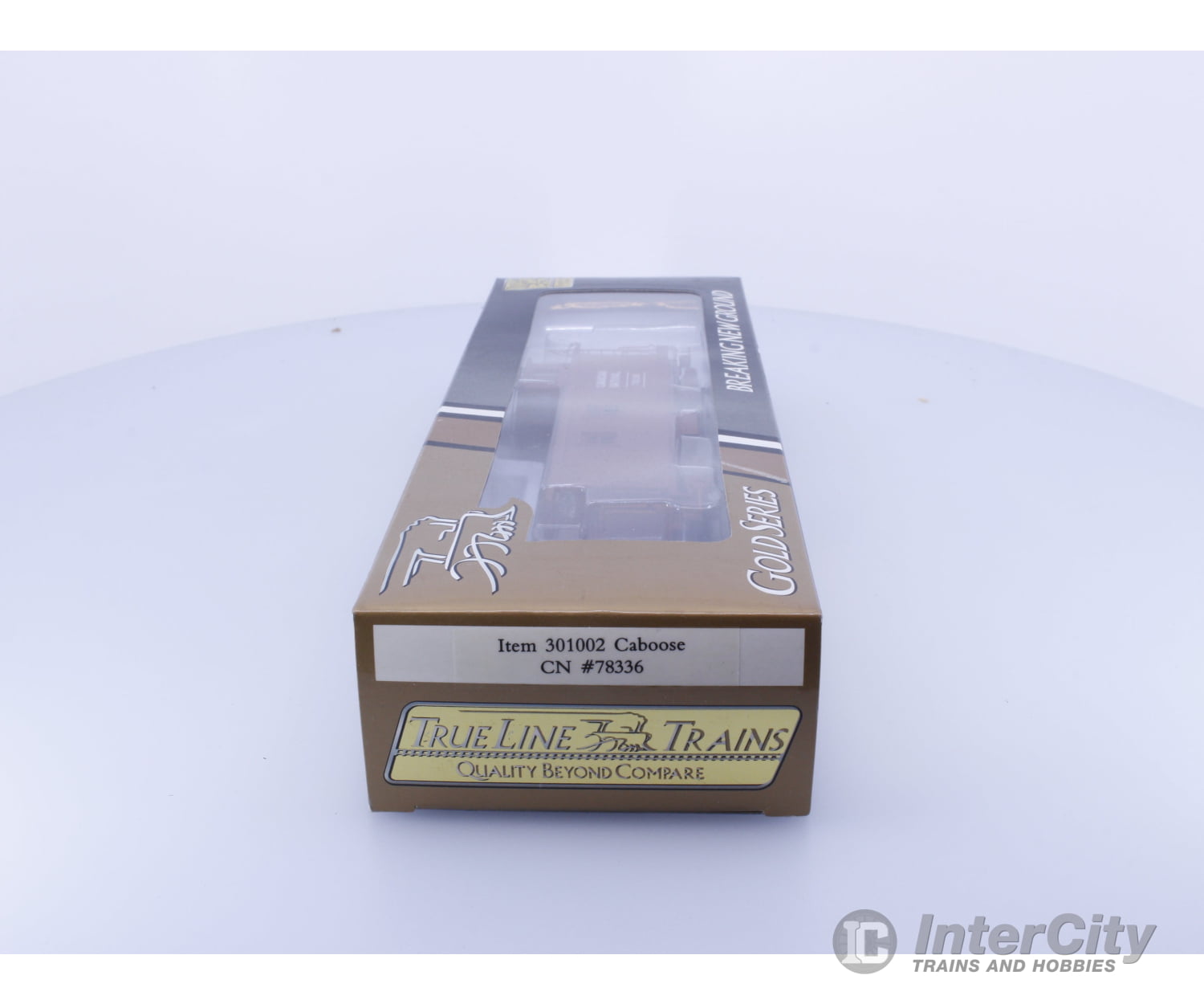 Trueline Trains 301002 HO Gold Line Caboose Canadian National (CN) 78336 Freight Cars