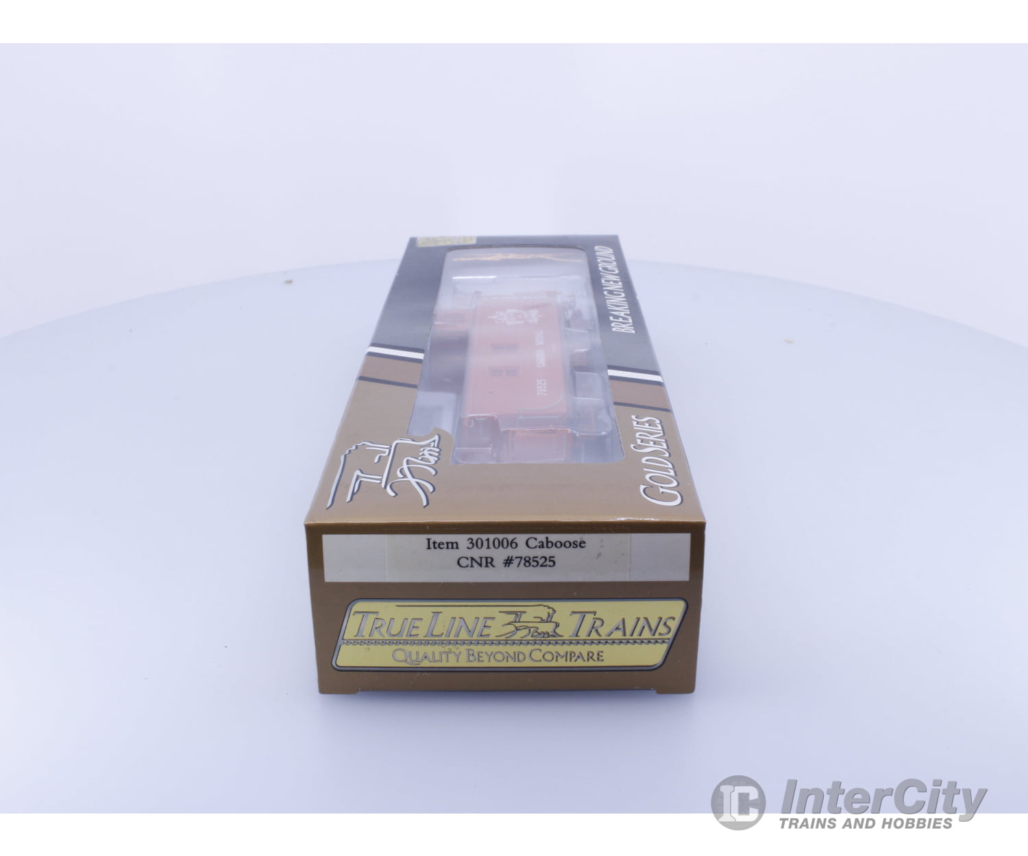 Trueline Trains 301006 HO Gold Line Caboose Canadian National (CN) 78525 Freight Cars