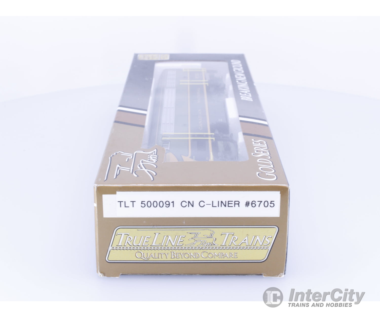 Trueline Trains 500091 HO C-Liner Powered A Unit Diesel Locomotive Green Scheme Canadian National (CN) 6705 Analog DC