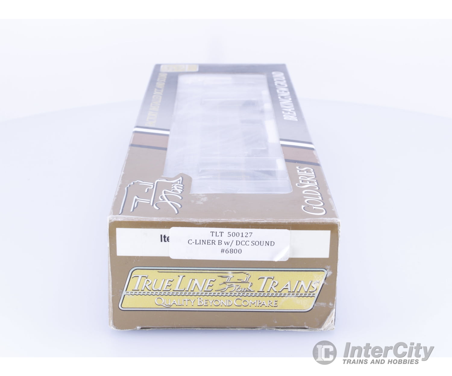 Trueline Trains 500127 HO C-Liner Powered B Unit Diesel Locomotive Green Scheme Canadian National (CN) 6800 DCC & Sound